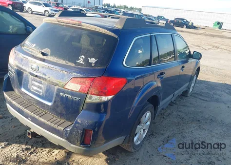 2010 Subaru Outback 2.5I Premium из США, поврежденный, VIN 4S4BRCCC8A3337677